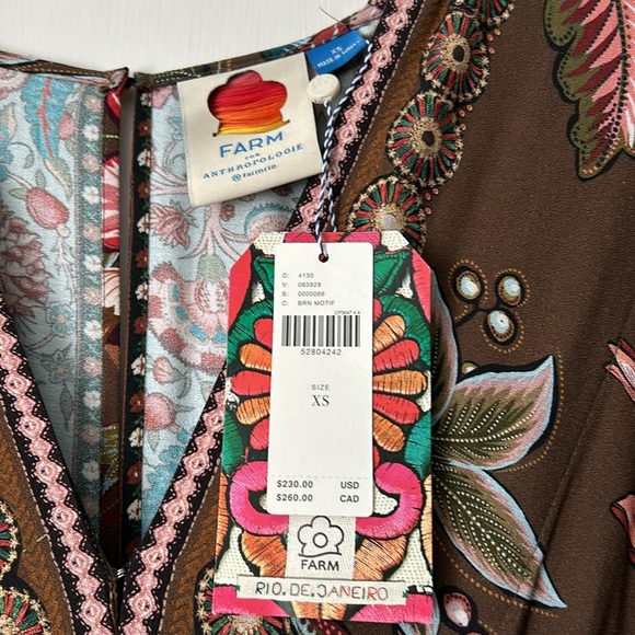 New with tags Farm Rio Valentina dress - Picture 11 of 11